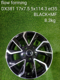 FLOW-DX381-17X7.5-5X114.3-ET35-BLACK-MF