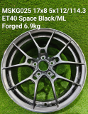 MSKG02517X85X1125X114.3ET40SPACEKBLACKMLFORGED