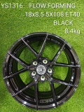 FLOW-FORMING-YS1316-18X8.5-5X108-E140-BLACK-8.4KG