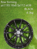 FLOW-YS1195-5X112-ET38-BLACK