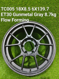 TC00518X8.56X139.7ET30GUNMETALGRAYFLOWFORMING