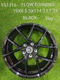 19X8-5X114.3-ET35-BLACK-9KG