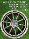 FLOW-FORMING-YS1195-19X8.5-5X120-19X9.5-5X120-ET30-ET35-FSZ-9.1KG