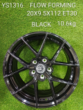 20X9-5X112-ET30-BLACK-10.6KG
