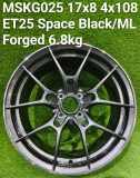 MSKG02517X84X108ET25SPACEBLACKMLFORGED