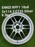 ENKEI-RPF1-18X8-5X114.3-35-SILVER