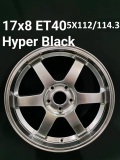 17x8-ET40-5x113.1-Hyper-Black