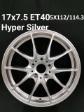 17x7.5-ET40-5X113.1-Hyper-Silver